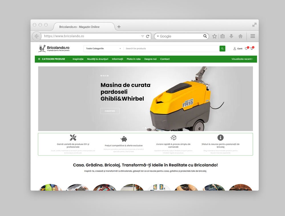 Studiu de Caz: Bricolando.ro
