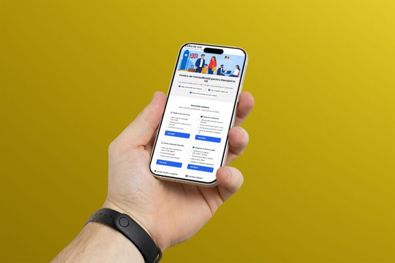 Studiu de Caz: Centru de Consultanță Români UK CIC