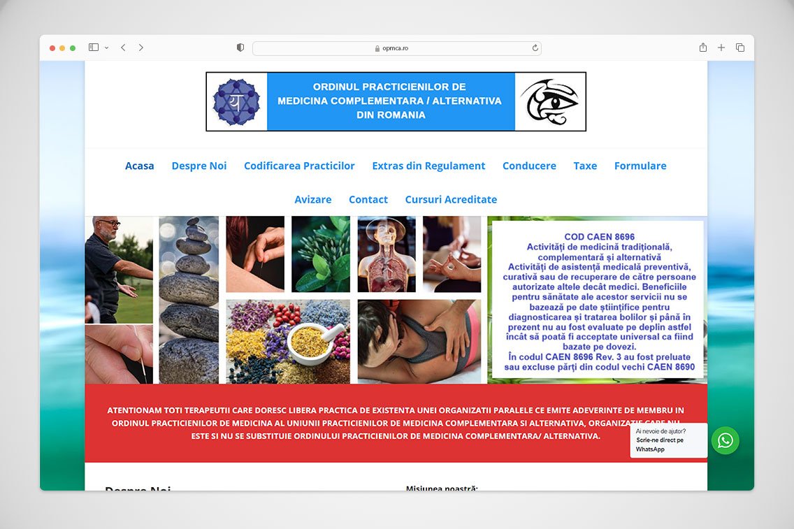Zylaris Case Study: Ordinul Practicienilor de Medicină Complementară / Alternativă