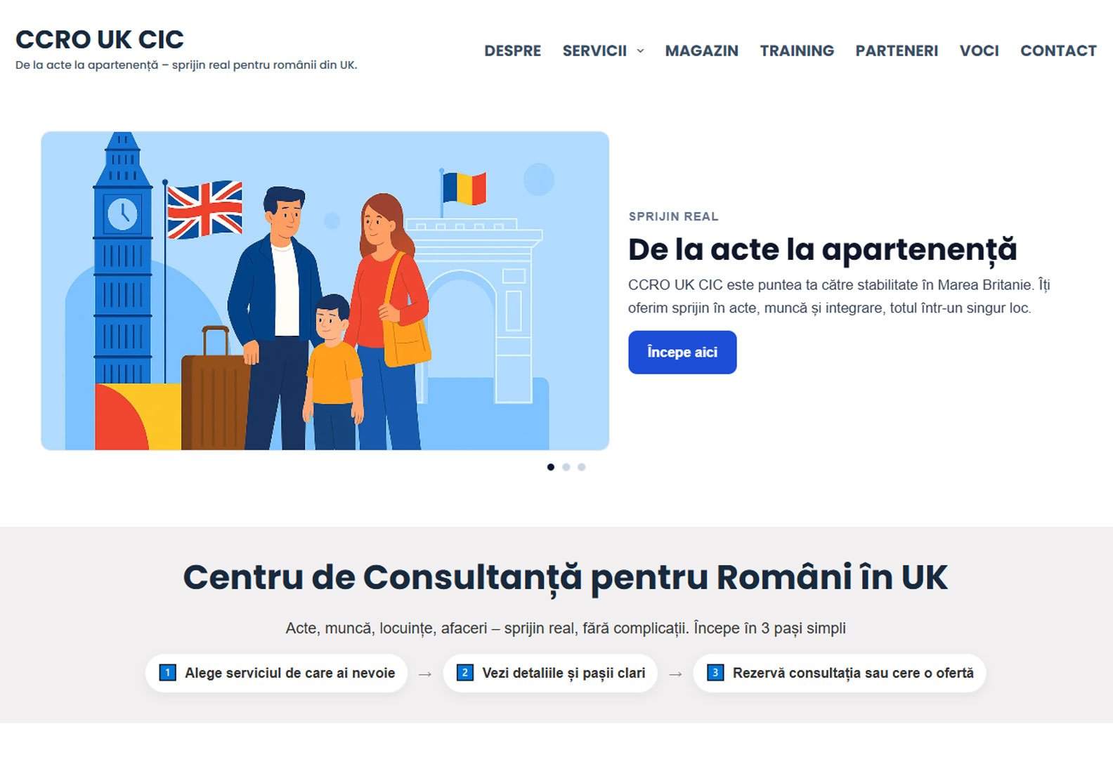 Business B2B - Rebranding + poziționare clară