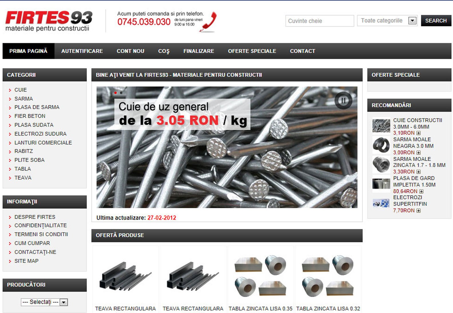 Magazin retail - optimizare checkout