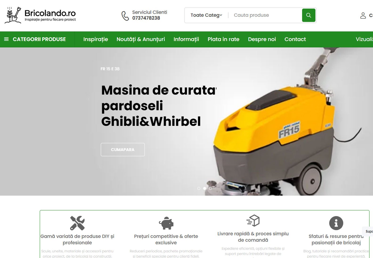 Magazin online - Structură categorie + optimizare conversii + ads.