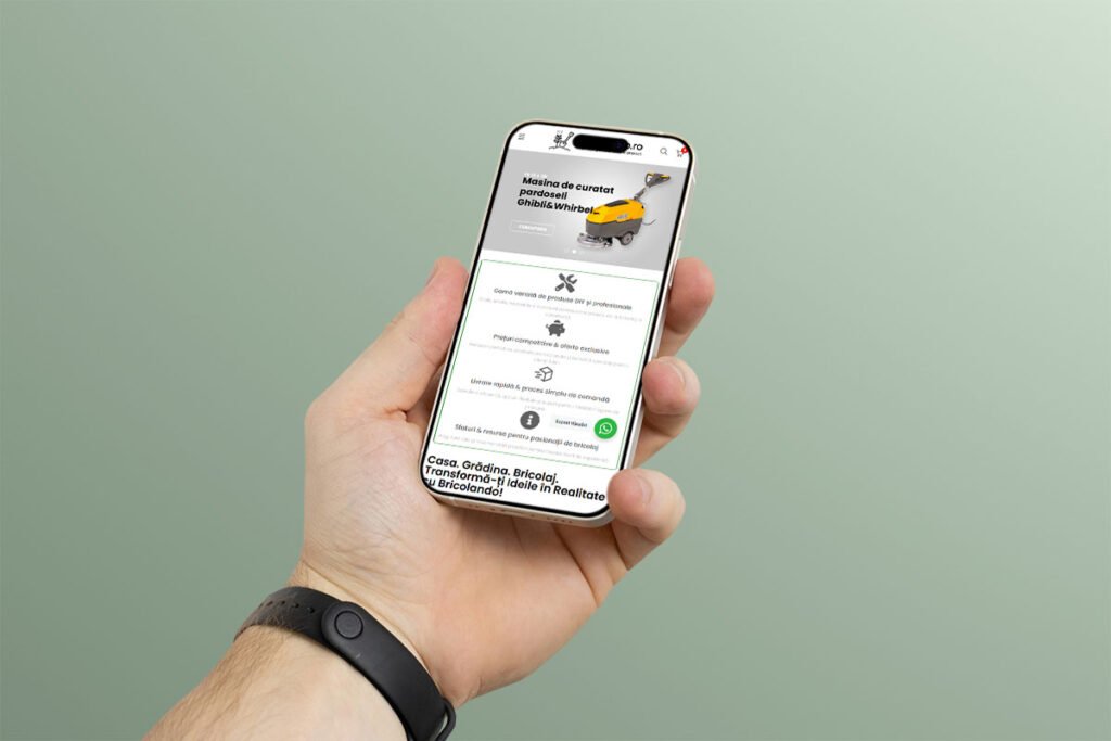 Studiu de caz: Magazin online pentru bricolaj